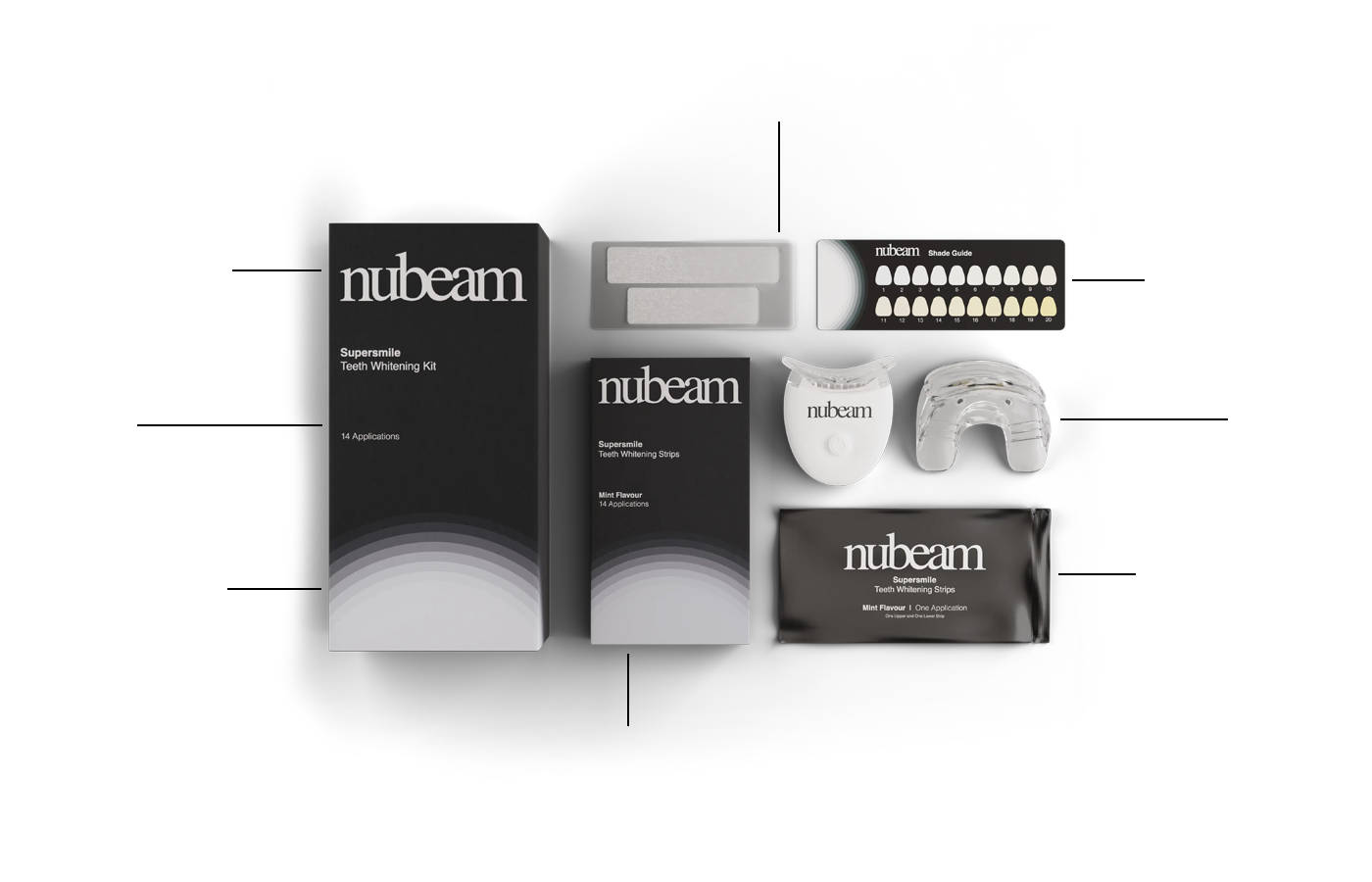 NuBeam Smile - Teeth Whitening Kit
